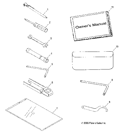 TOOL KIT - A07GP50AA/AB (4999201899920189D10)