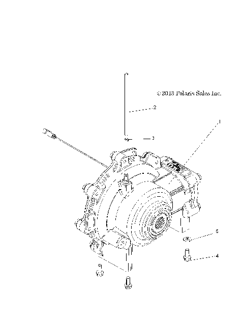 DRIVE TRAIN, FRONT GEARCASE - R15RAA76AA/AJ (49RGRTRANS146X6)