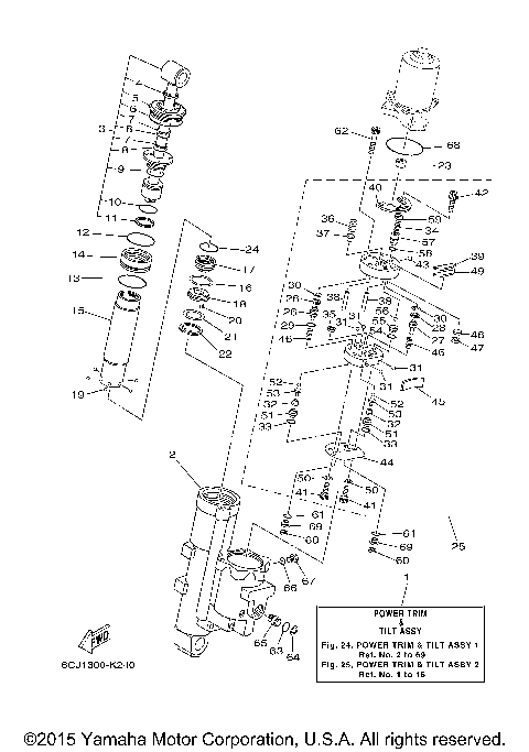 POWER TRIM TILT ASSY 1