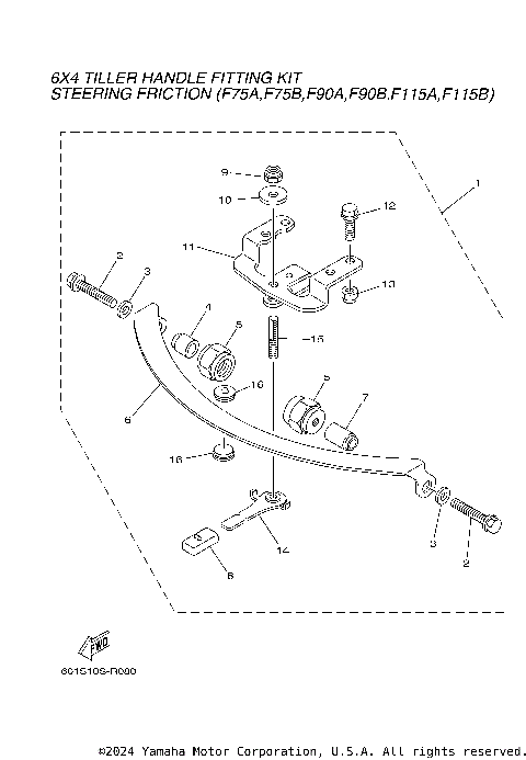 STEERING FRICTION F75 F90 F115