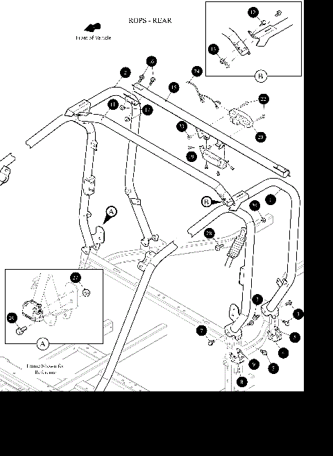 ROPS - EXTENDED CAB WELDMENT [302468]
