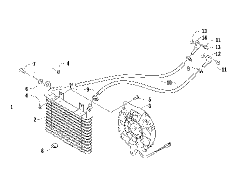 OIL COOLER ASSEMBLY [90901]