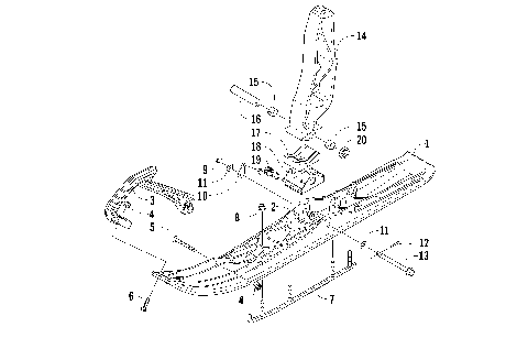 SKI AND SPINDLE ASSEMBLY [99488]