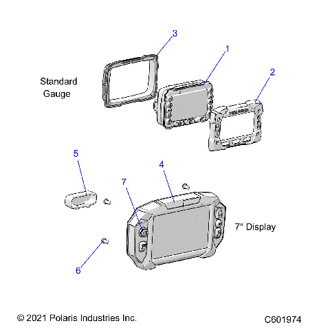 ELECTRICAL, MULTI FUNCTION GAUGE - S23TLG8RS/8RE (C601974)