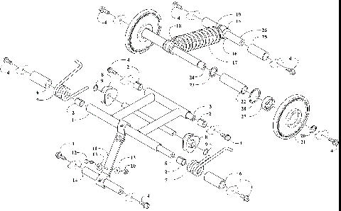 REAR SUSPENSION ARM ASSEMBLIES [107946]