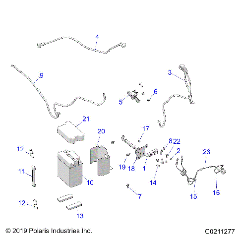 ELECTRICAL, BATTERY - A20SEA57A1/A4/A7/A9/B1/B4/B7/B9 [C0211277]