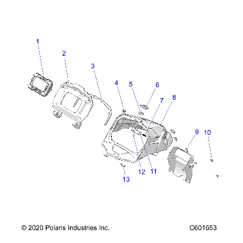 BODY, HOOD CAP ASM. - S21TKP8RS/8RE ALL OPTIONS (C601653)