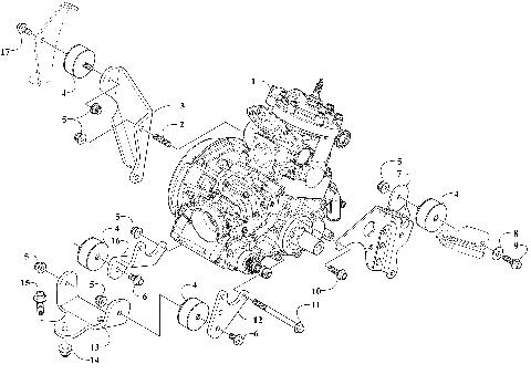 ENGINE AND RELATED PARTS [108698]