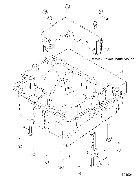 ENGINE, OIL PAN - Z18VEL92BK/BR/LK (701924)