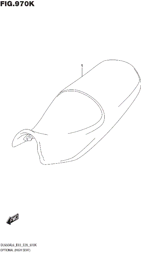 OPTIONAL (HIGH SEAT) (DL650AL6 E33)