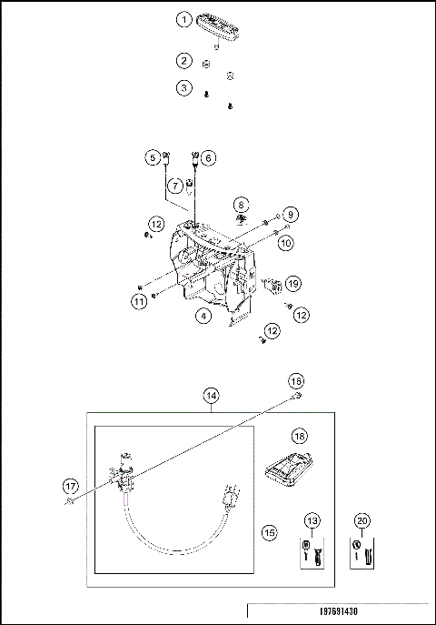 INSTRUMENTS / LOCK SYSTEM