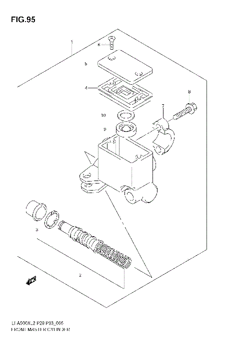 FRONT MASTER CYLINDER