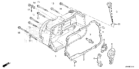 RIGHT CRANKCASE COVER