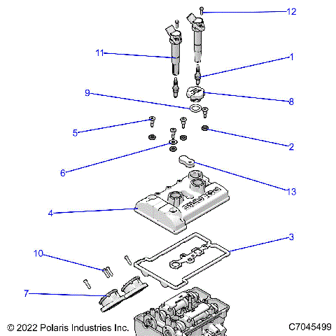 ENGINE, THROTTLE BODY AND VALVE COVER - Z21R4D92AM/BM/AC/BC (C1205828-9)