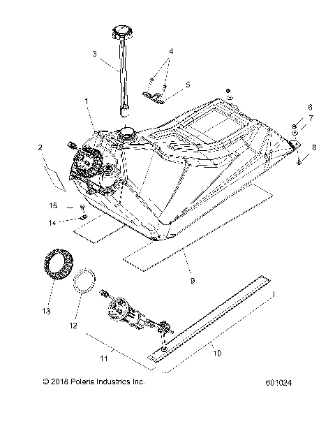 FUEL SYSTEM, FUEL TANK ASM. - S19EGK8R/EGM8R ALL OPTIONS (601024)