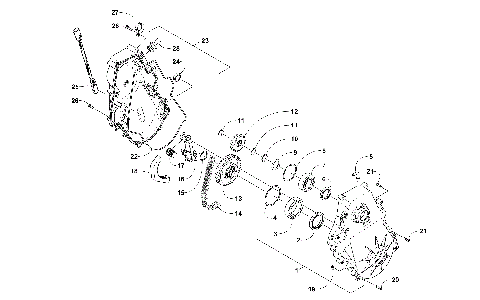 CHAIN CASE ASSEMBLY [104454]