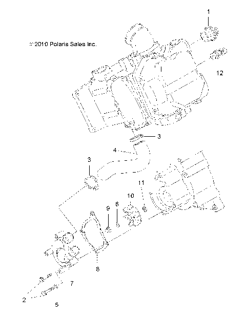 ENGINE, WATER PUMP - A12NG50FA (49ATVWATERPUMP11SCRAM)