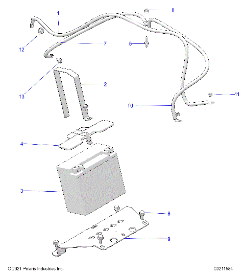 ELECTRICAL, BATTERY - A26SXN85A7 (C0211584)