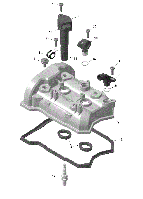01- ROTAX - Valve Cover