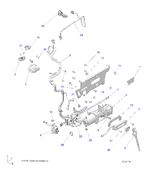 ACCESSORY, WINCH - R19RSB99A9/B9 (C733179)
