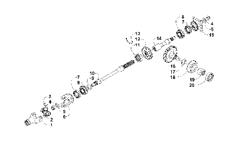 SECONDARY DRIVE ASSEMBLY [97432]