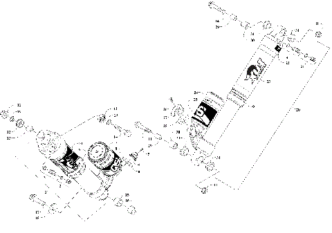 REAR SUSPENSION SHOCK ABSORBERS [111075]
