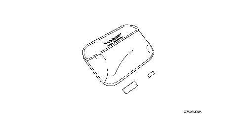 SADDLEBAG LID ORGANIZER