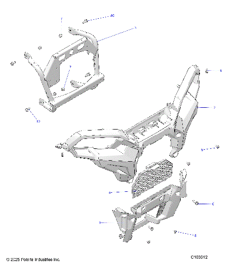 BODY, FRONT BUMPER and MOUNTING - A26SZE57CL/EL (C103012)