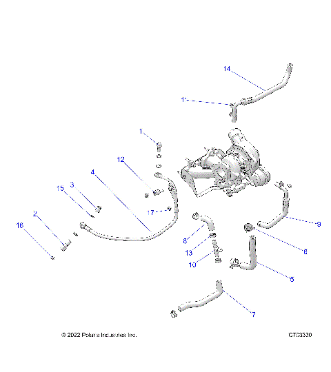 ENGINE, TURBO, COOLING AND OIL - Z23GAE92A/92B (C702948)