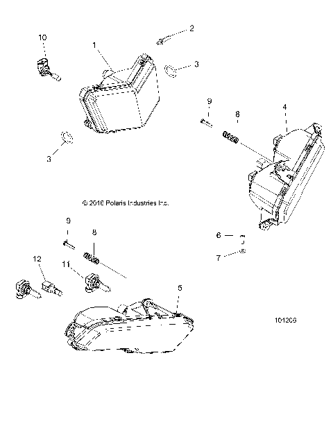 ELECTRICAL, HEADLIGHTS - A17SXE95FL (101206)