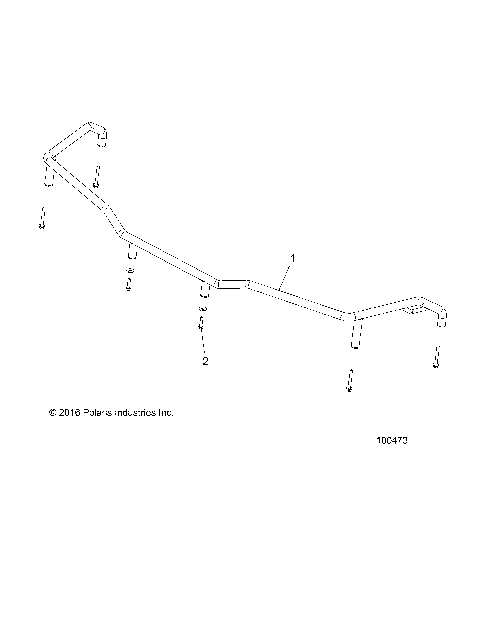 BODY, FRONT RACK EXTENDER - A19S6E57R1 [100473]