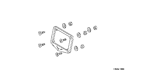 CHROME BILLET LICENSE