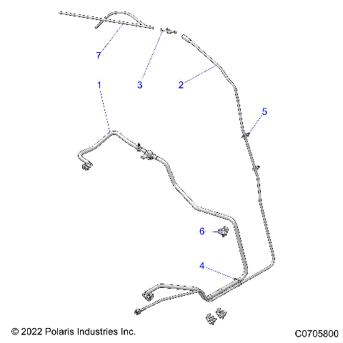 FUEL SYSTEM, LINES, STD. - Z22R4C92AF (C0705800)
