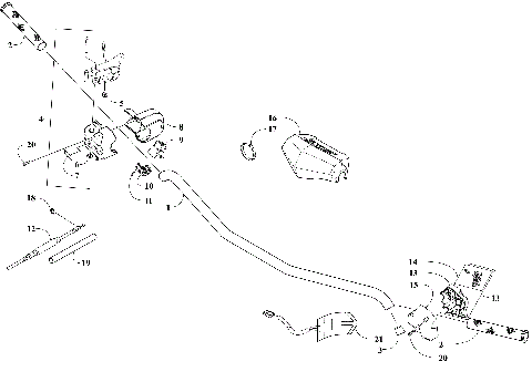 HANDLEBAR AND CONTROLS [109651]