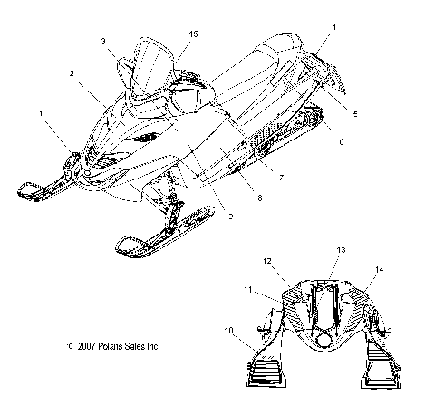 BODY, DECALS - S08PP7FS/FE/PD7FS (49SNOWDECAL08IQTRBO)