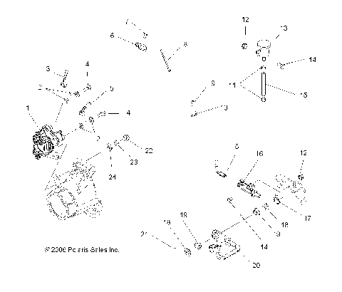 BRAKE, FOOTand FOOT PEDAL - A07MH46AA/AZ (49ATVBRAKERRSP450)
