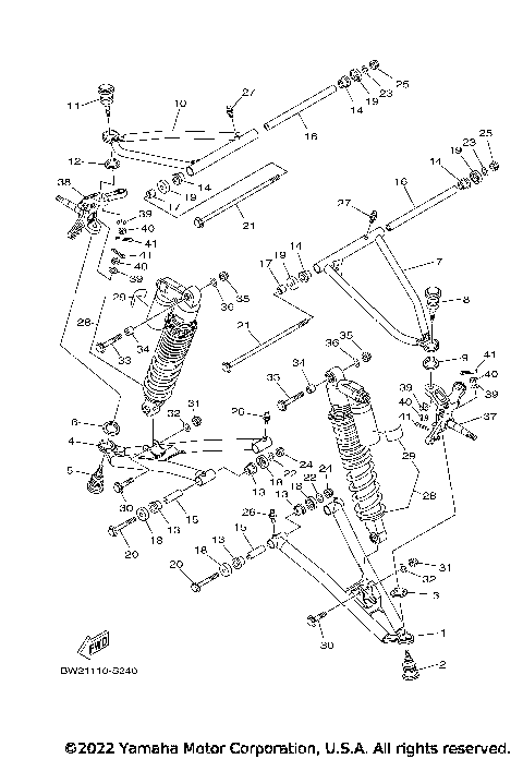 FRONT SUSPENSION WHEEL