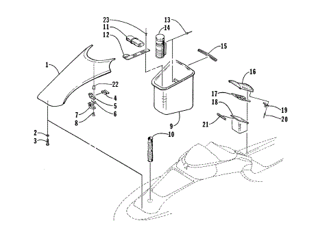 HATCH COVER AND STORAGE TRAY