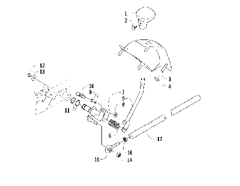 SHIFT LEVER ASSEMBLY [87582]