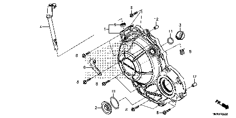 RIGHT CRANKCASE COVER