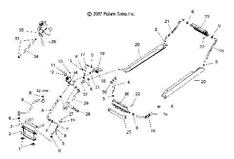 ENGINE, COOLING SYSTEM - S08PT6HS/HE (49SNOWCOOLING08600TRG)