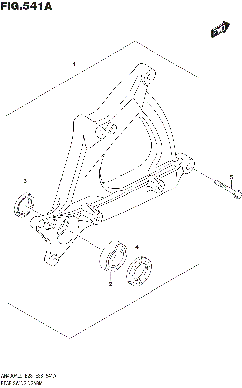REAR SWINGINGARM
