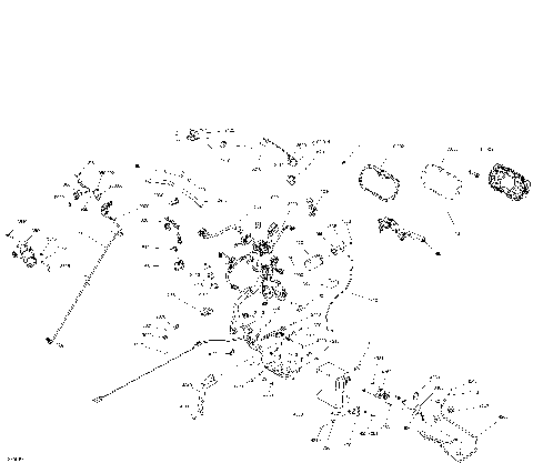 10- Electrical System Renegade - 600 HO E-TEC - Package Enduro