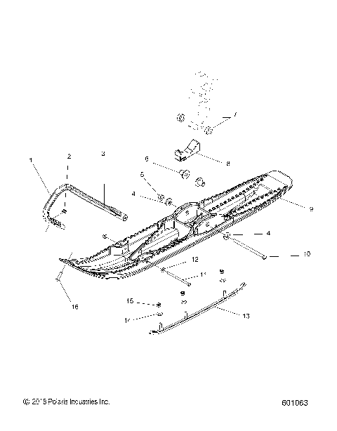 STEERING, SKI ASM. - S19EFT8PS/PEB ALL OPTIONS (601063)