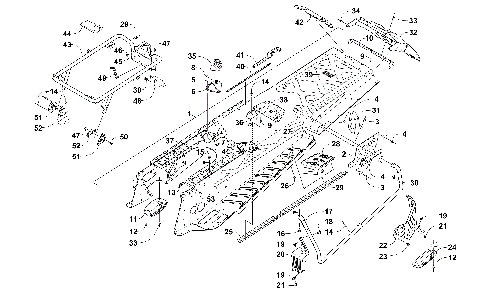 TUNNEL AND REAR RACK ASSEMBLY [102796]