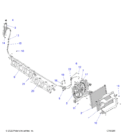 ENGINE, COOLING, RADIATOR - Z23R4D92AK/AS/BK/BS (C703288)
