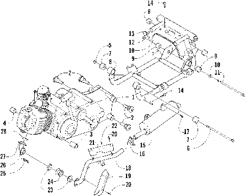 ENGINE AND RELATED PARTS [77868]
