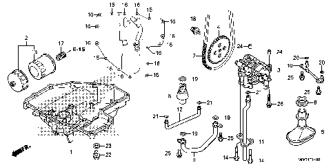 OIL PAN@OIL PUMP