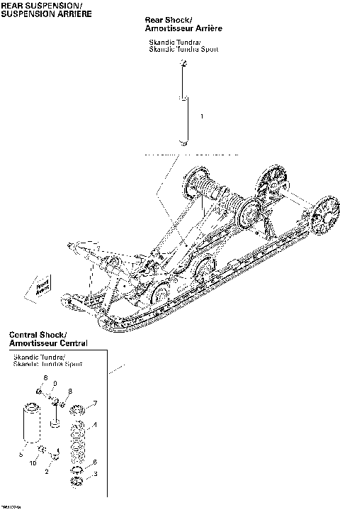 08- Rear Suspension Shocks STD & SPORT