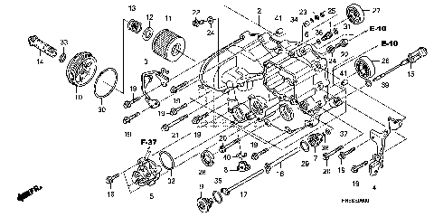 FRONT CRANKCASE COVER